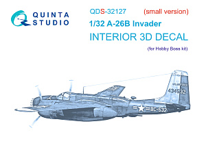 3D Декаль интерьера кабины A-26B (Hobby Boss) (small version)