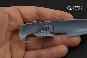A6M2 Zero 3D-Printed & coloured Interior on decal paper (Eduard)